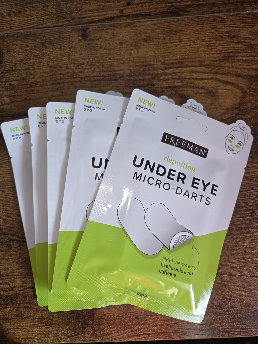 5 - Freeman Depuffing Under Eye Micro-Darts - White & Lime Green